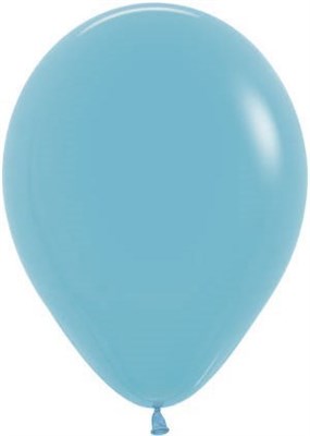 Шар (12''/30 см) Синяя бирюза, пастель - фото 6709