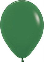 Шар (12''/30 см) Темно-зеленый, пастель
