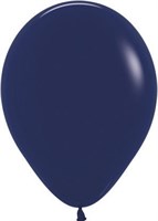 Шар (12''/30 см) Темно-синий, пастель