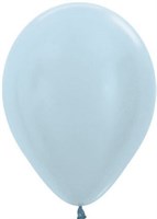 Шар (12''/30 см) Голубой, перламутр