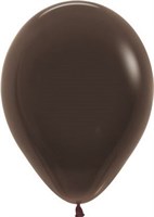 Шар (12''/30 см) Шоколадный, пастель