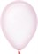 Шар (12''/30 см) Макарунс, Хрустально-розовый, кристалл - фото 6753